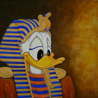 Duck Ent Amun   60x60 cm