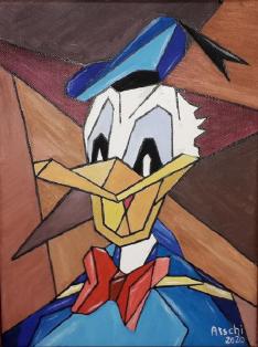 Donald eckig   30x24 cm